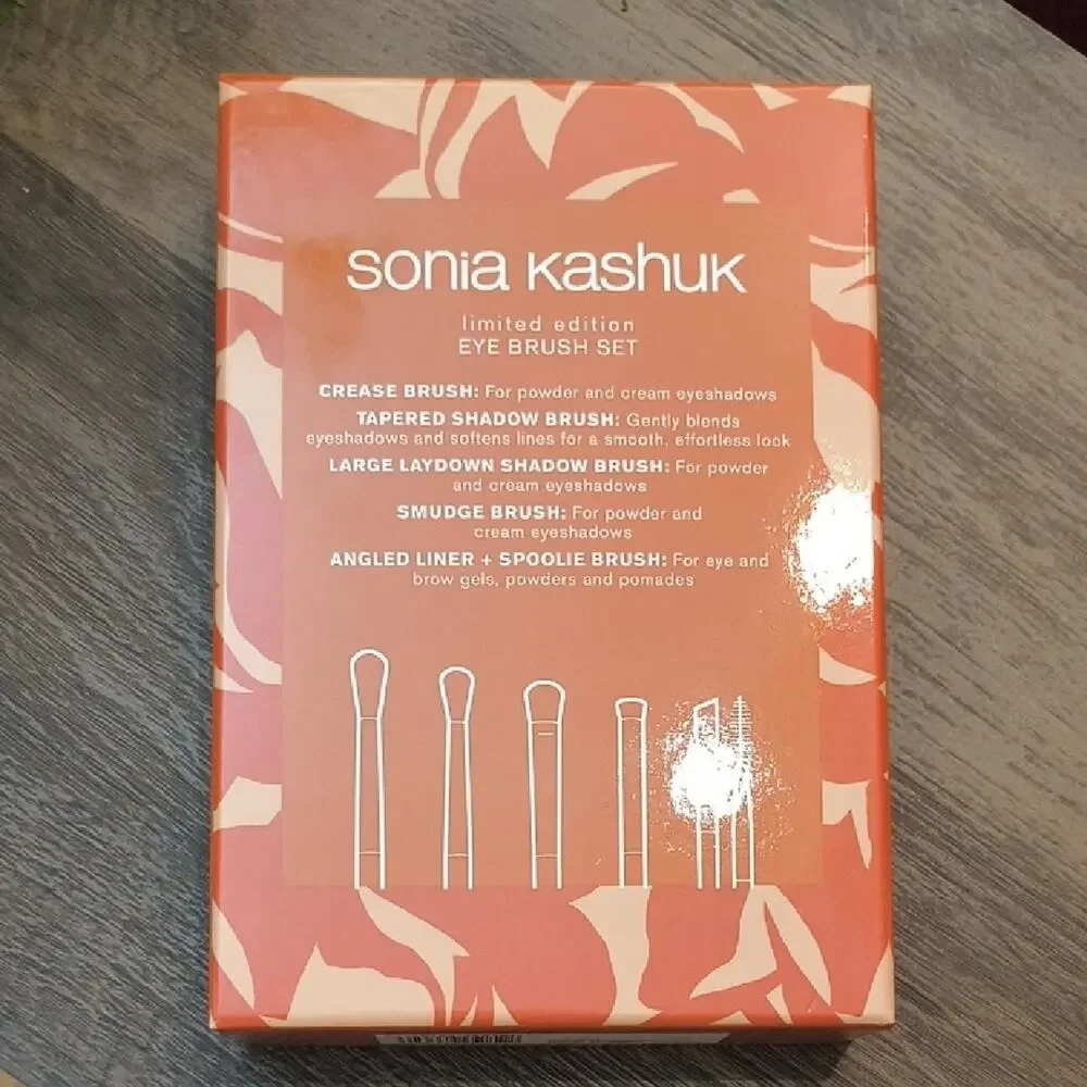 Sonia Kashuk, Make Up Rose Gold Handle Brush Collection NIB/NWT